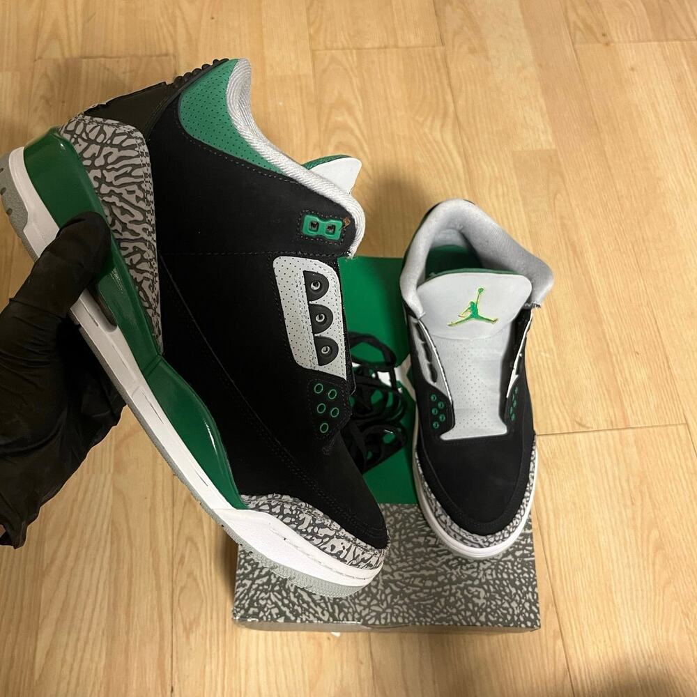 Size 11 - Jordan 3 Retro Pine Green Men's 2021 CT8532-030 OG All